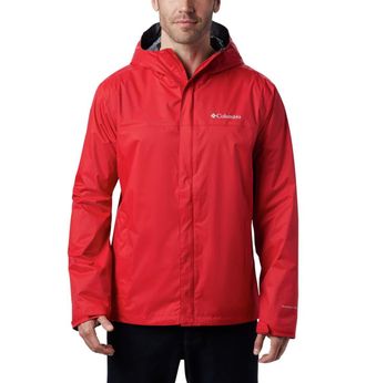 Columbia Mens Watertight Ii Jacket Rain, Mountain Red, 3X
