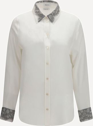 Alexander McQueen Floral lace detail Shirt Female 42