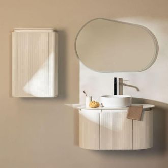 Sklum Conjunto De Muebles De Ba&ntilde;o En Madera Carsone Sklum
