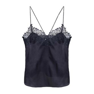 Iro Sleeveless Tops, female, Blue, Size: 2XS Silk Top Newin