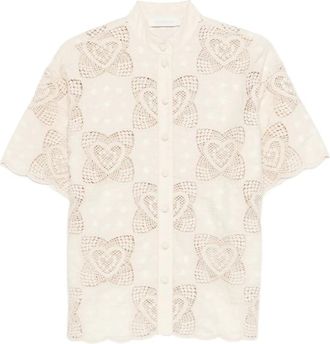 Zimmermann Mujer, Blusas y Camisas, Beige, Talla: L