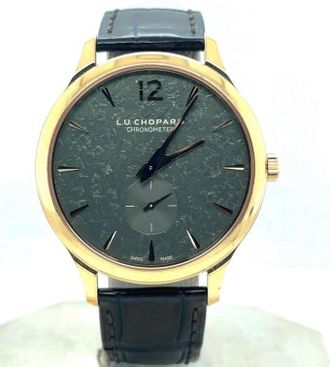 Chopard Pre-owned Chopard L.U.C. Xps Green Dial Mens Watch 161948-5002