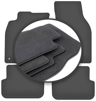 OEM Alfombrillas Premium Para Audi A6 C6 Fl Sed&aacute;n, Familiar, Avant (2006-2011)