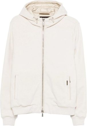 Moorer Zip-up Hooded Jacket