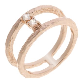 Orphelia Vrouwen 925 Sterling Zilveren Ring - Roze ZR-7129/RG