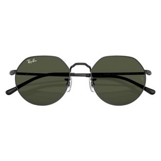 Ray-Ban Jack Zonnebril - unisex - Zonnebrillen - Zwart - 53 MM - Accessoires