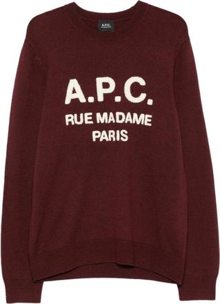 A.P.C. Hombre, Jerseys, Rojo, Talla: M