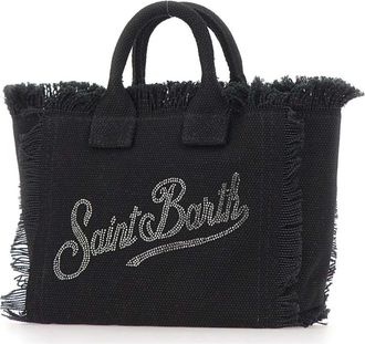 MC2 Saint Barth Tote Bags, female, Black, Size: ONE SIZE Vanity Mini