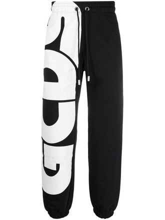 GCDS Joggingbroek met logoprint - Zwart