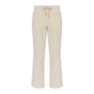 Bogner Florina Fleece Broek - Dames - Straight fit broeken - Beige - 2XL - Polyester - Broeken