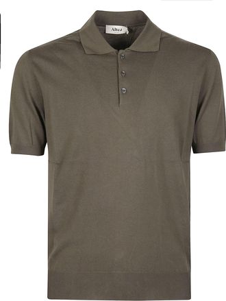 Altea Short-Sleeve Cotton Polo Shirt