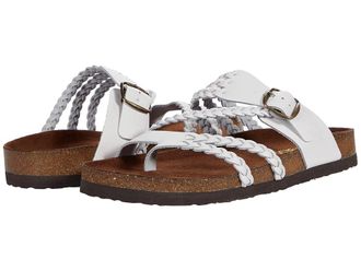 White Mountain Hayleigh Womens Shoes White/Leather : 10 M