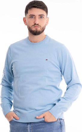 Tommy Hilfiger Retro Crew Neck Sweater - Heren - Ronde hals truien - Blauw - 3XL - Truien & Vesten
