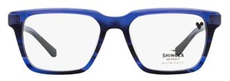 Shinola SH15000 Flexon Rectangular Eyeglasses - Navy