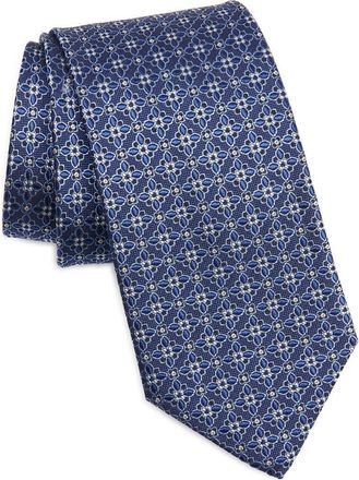 Eton Silk Tie in Navy at Nordstrom