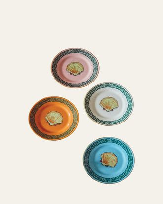 Ginori 1735 Il Viaggio di Nettuno Bread Plates, Set of Four