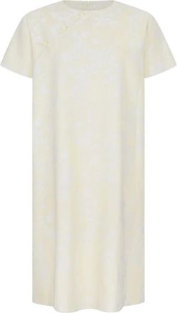 Shanghai Tang Abito con stampa a fiori - Toni neutri