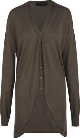 Cortana Transformeerbare Top - Dames - Cashmere truien - Groen - M - Kasjmier - Truien & Vesten