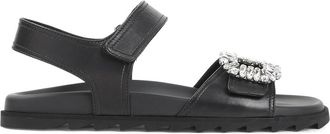 Roger Vivier Slidy Viv Strass Sandals