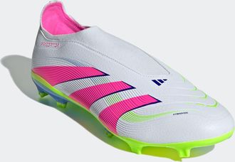 adidas Fussballschuh ADIDAS PERFORMANCE PREDATOR LEAGUE LACELESS FG/MG, Damen, Gr. 48, cloud wei&szlig;, lucid pink, lucid lemon, Synthetik, Schuhe Fussballschuh, 