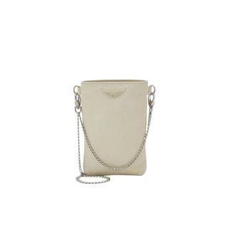 Zadig&Voltaire Phone Accessories, female, Beige, Size: ONE SIZE Rock Phone Pouch