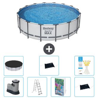 Bestway Piscina Bestway Steel Pro Max Redonda - 488x122 Cm - 8-piezas S562