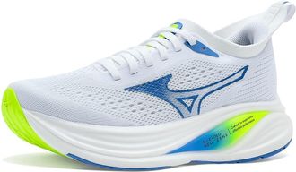 Mizuno Mizuno Neo Zen 2 Womens Shoes White/Ultramarine : Womens 10.5 D - Wide, Textile
