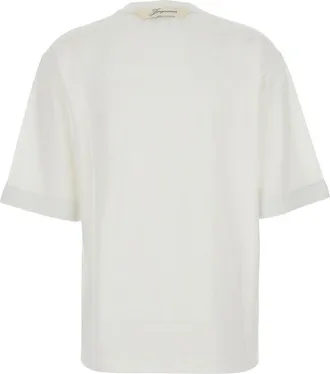 Jacquemus Womens T-Shirt Ventadou White Paper T-Shirts & Jerseys