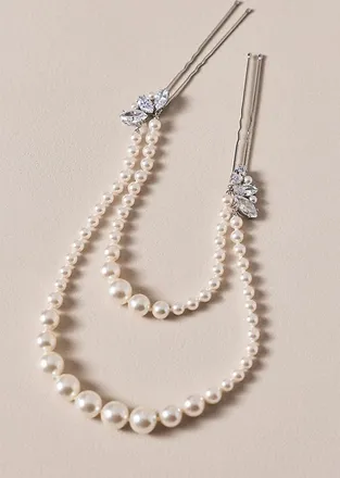 Nadri Pearl Hair Pin