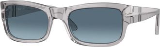 Persol PO3326S 309/Q8 Mens Sunglasses Grey Size 54