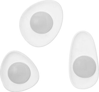 Sklum Sklum - Conjunto De 3 Apliques De Pared Led En Yeso Givert