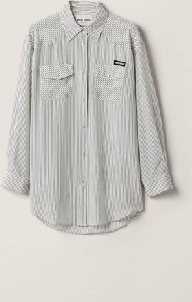 Miu Miu Crêpe de Chine shirt