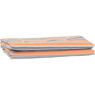 vidaXL Vidaxl - Tela De Recambio Para Toldo Azul, Naranja 10 X 1.6 M Hierro