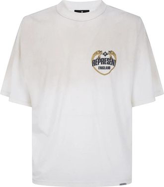 Represent Heart Graphic T-Shirt - Heren - T-shirts - Wit - L - Katoen - Tops