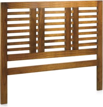 Moycor Cabecero de madera de mindi marrón anch. 165 cm