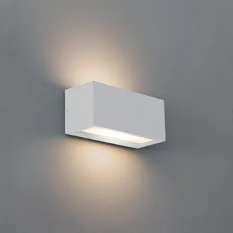 Century applique bidirezionale rettangolare a led reverso 1 slot e27 col. bianco - Century
