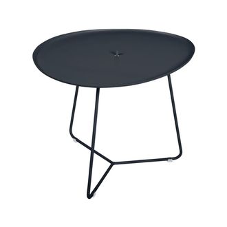 Fermob Cocotte niedriger Tisch, H 43,5 cm, anthrazit