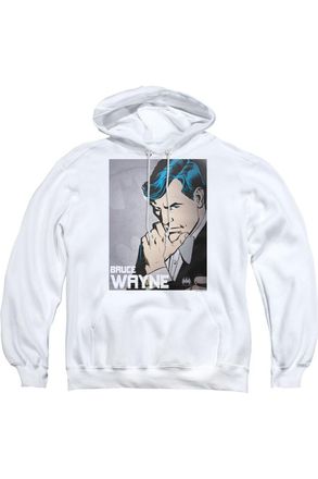 Gildan DC Comics Bruce Wayne Adult Pull Over Hoodie / Hooded Sweatshirt