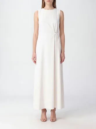 Herno Tunica midi in jersey con spalle scoperte