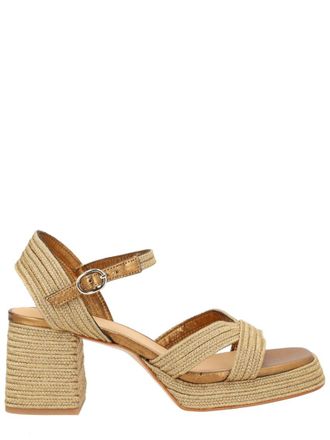 Castaner Beige Ankle-strap Heels
