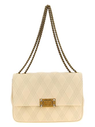 Valentino Garavani Womens Quiltie 67 M Shoulder Bag