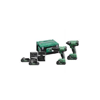 OEM Hikoki Kit Trapano+avvitat Imp Kc18da 18v
