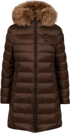 Blauer Coats - Dames - Dons jassen - Bruin - XL - Jassen