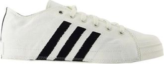 Yohji Yamamoto Nizza Lo Canvas Sneakers - Heren - Sneakers - Wit - 39 1/2 EU - Schoenen