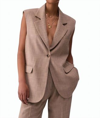 Liu Jo Viscose Blend Longline Vest