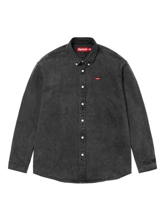 SUPREME Small Box denim shirt - Black
