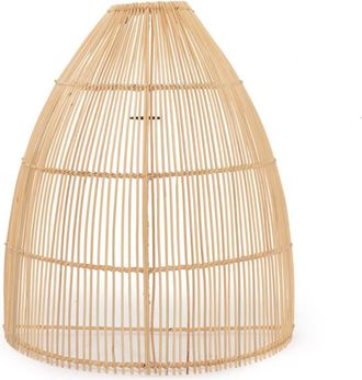 Bazar Bizar Aplique de rat&aacute;n en marr&oacute;n 45x25x55cm