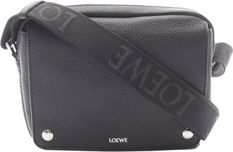 Loewe Pre-owned Loewe Medium Leather Pebble Messenger Bag Ladies FNPK2NFZQQEDNTMR