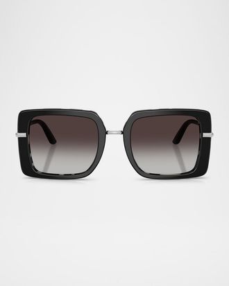 Dolce & Gabbana DG4491 Square Acetate Sunglasses