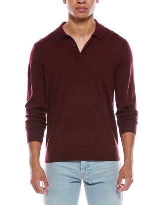 Vince Wool Polo Sweater